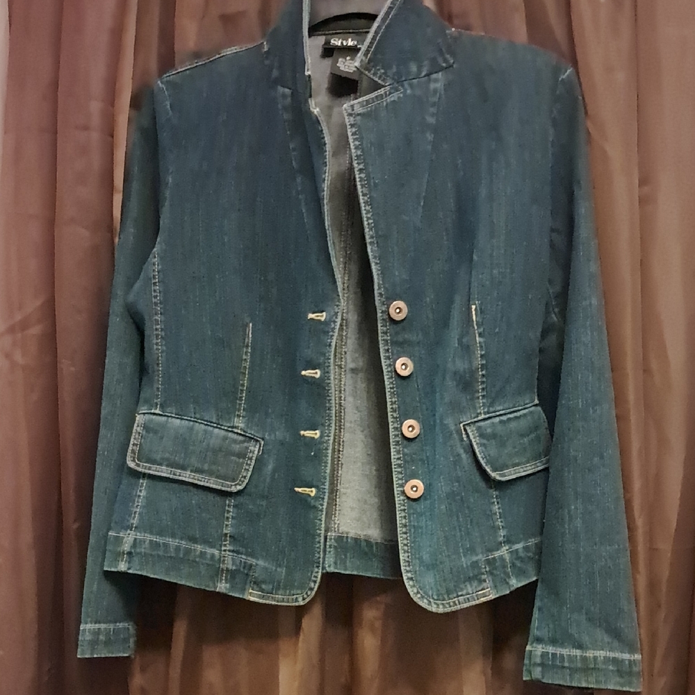 Denim Jacket Style&co. Petites